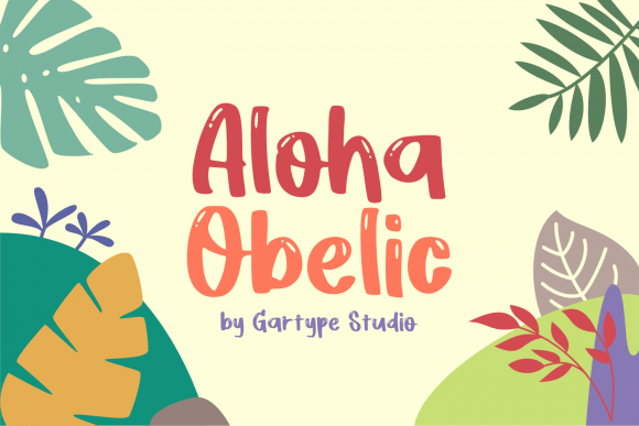 Aloha Obelic: A Display Font That Earns Its Space