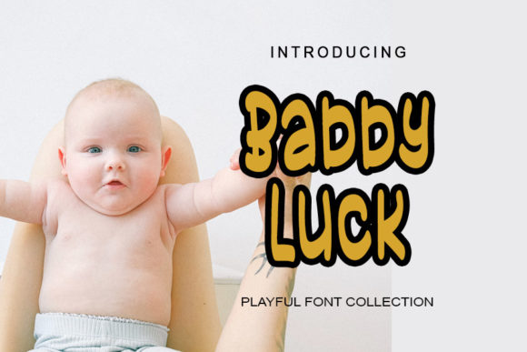 Babby Luck: A Playful Display Font That Pops on the Web