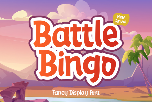 Battle Bingo: A Friendly Display Font That Actually Works