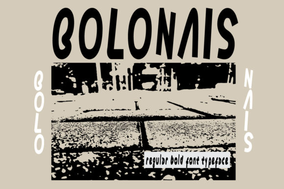 Bolonais: A Bold Display Font for Digital Brand Identity