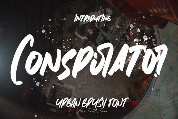 Conspirator: A Bold Display Font That Anchors Editorial Mood