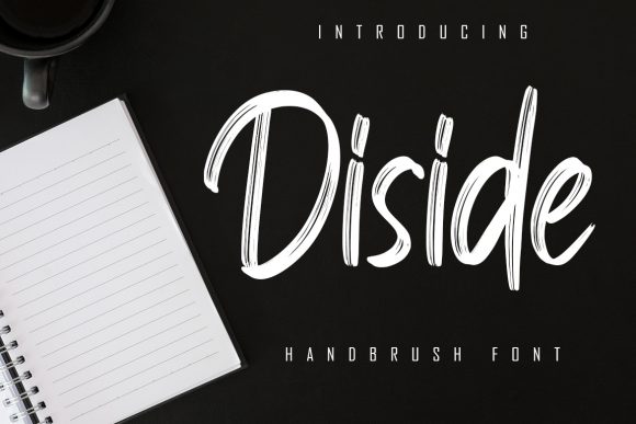 Diside: A Brushed Display Font for Modern Web Identity