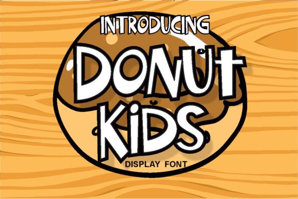 Donut Kids: A Playful, Polished Display Font