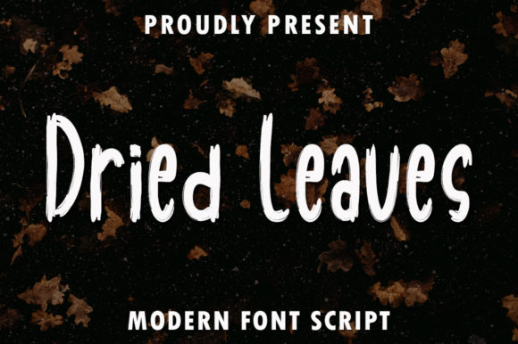 Dried Leaves: A Modern Display Font That Elevates Digital Branding
