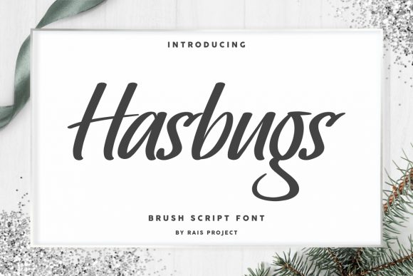 Hasbugs: A Friendly Display Font That Makes Your Brand Feel Alive