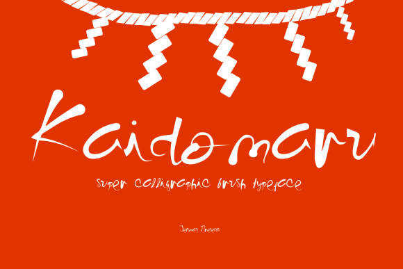Kaidomaru: A Playful Display Font That Delivers Charm