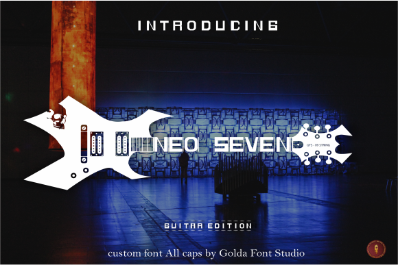 Neo Seven: A Bold Display Font for Handmade Brands