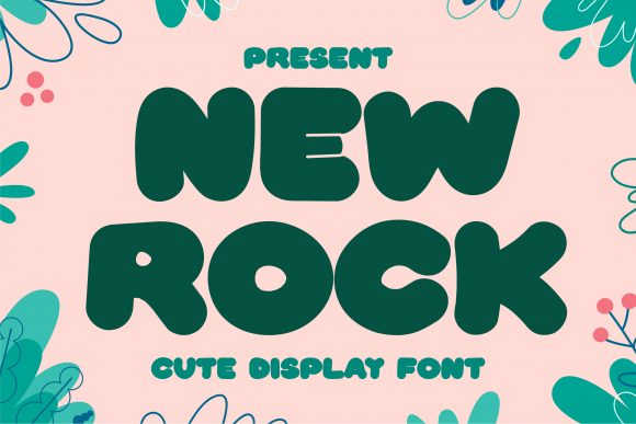 New Rock: A Vintage Display Font That Makes Your Brand Stand Out