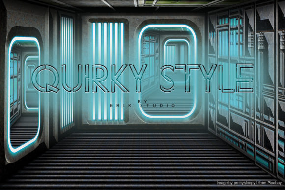 Quirky Style: A Bouncy Display Font for Digital Branding