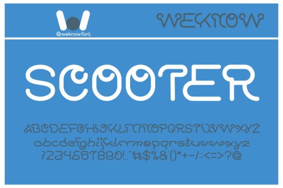 Scooter Experiment: A Display Font That Elevates Digital Branding