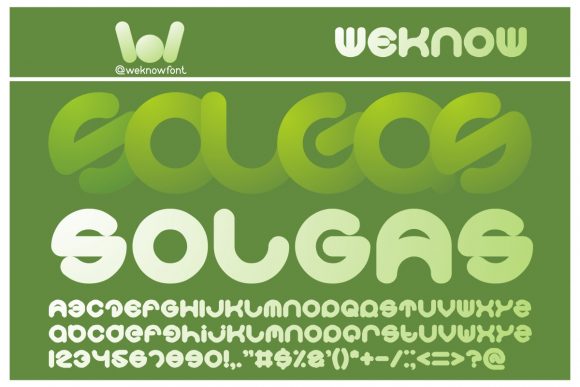 Solgas: A Display Font That Elevates Digital Branding